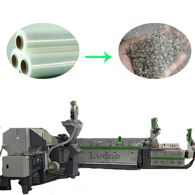 التلقائي معدات إعادة تدوير البلاستيك الناتج 130-150kg / H مع قوة 37-45kw