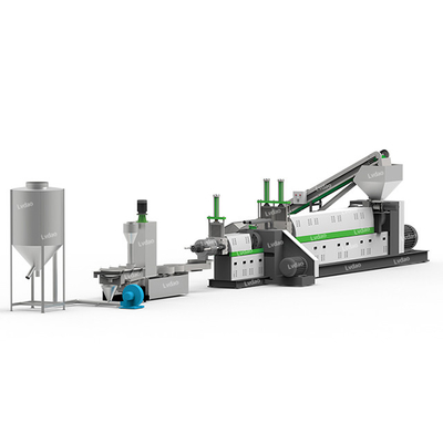 ISO9001 آلة إعادة تدوير النفايات الخردة الصلبة ماكينات مصنع إعادة تدوير البلاستيك